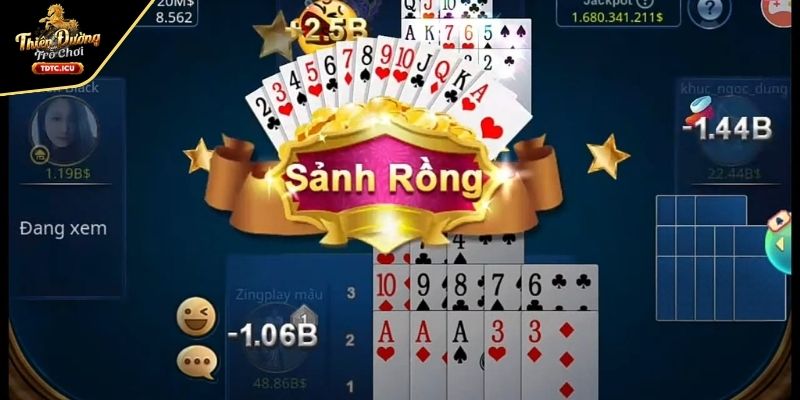 Cách chơi xập xám 3 sảnh đao